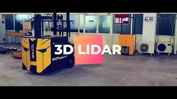 Gridbots Shuttl Self Driving Forklift [ Bots & Drones India Commercial Robot Guide]