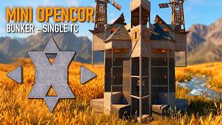 Rust OPENCORE Base Design (PERFECT Solo Duo BUNKER Base Design in Rust) Update