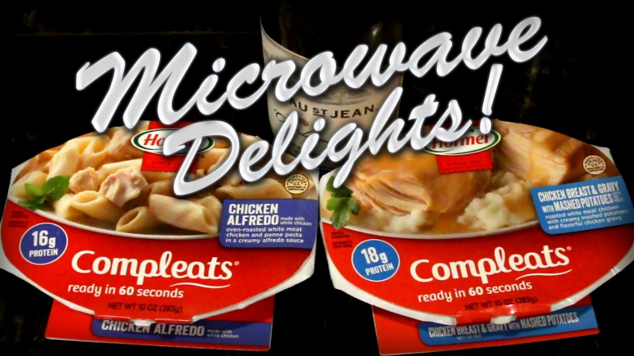 Reviewing Hormel Compleats Microwave Meals - YouTube