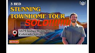 3 Bedroom Townhome with Golf Course Views Home Tour at 3579 Indigo Ridge Point