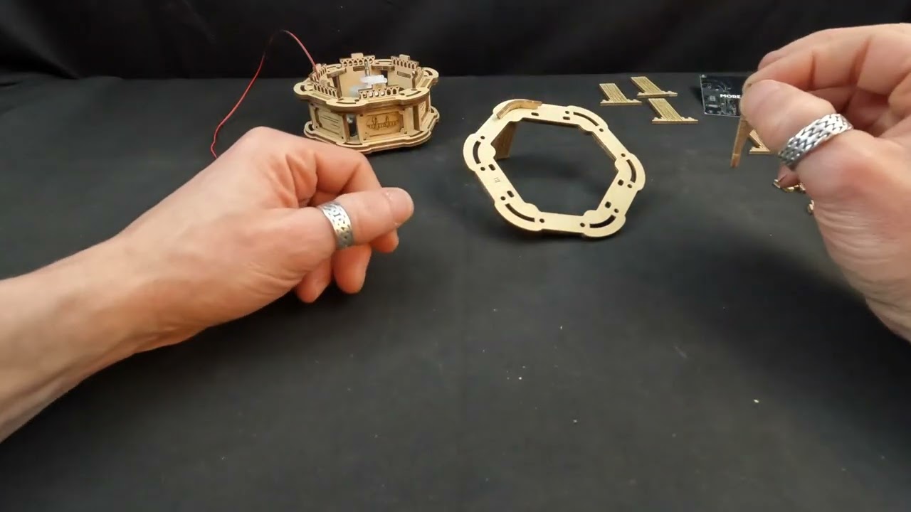 ROKR Victorian Lantern Assembly Part 1 (steps 1-2)