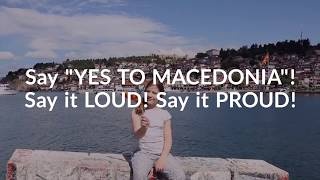 Say NO to a Name Change. Say YES to Macedonia!