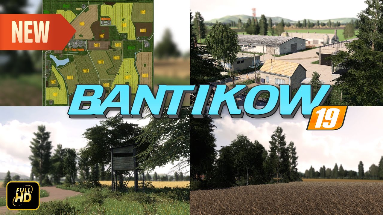 LS19✅NEW MAP: BANTIKOW⭐️PS4/PS5/PC7XBOX/MAC⭐️