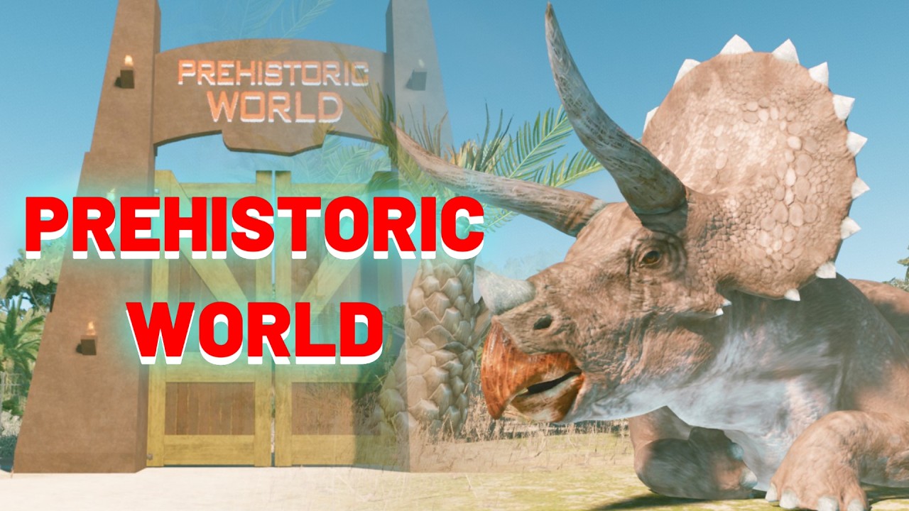 The Park Begins (Again) - Prehistoric World 2 (JWE3 Park Build) #1