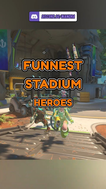 THE FUNNEST STADIUM HEROES TO PLAY IN OVERWATCH 2  #overwatch #overwatch2 #ow2 #overwatchclips