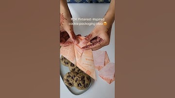 Cookie packaging hack #cake #realisticcake #cake #cookietips #packaging #pinterest #cakeorfake