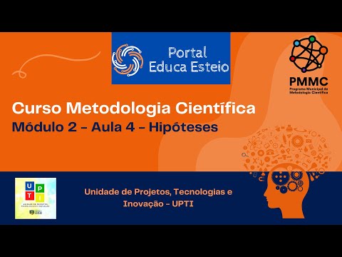 Aula 4 - Módulo 2 - Hipóteses - Curso de Metodologia Científica