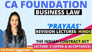 CA Foundation_Revision Lecture 2 || The Indian Contract Act screenshot 4