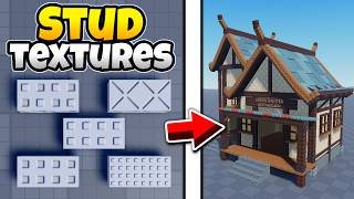 How To Get Stud Textures In Roblox Studio