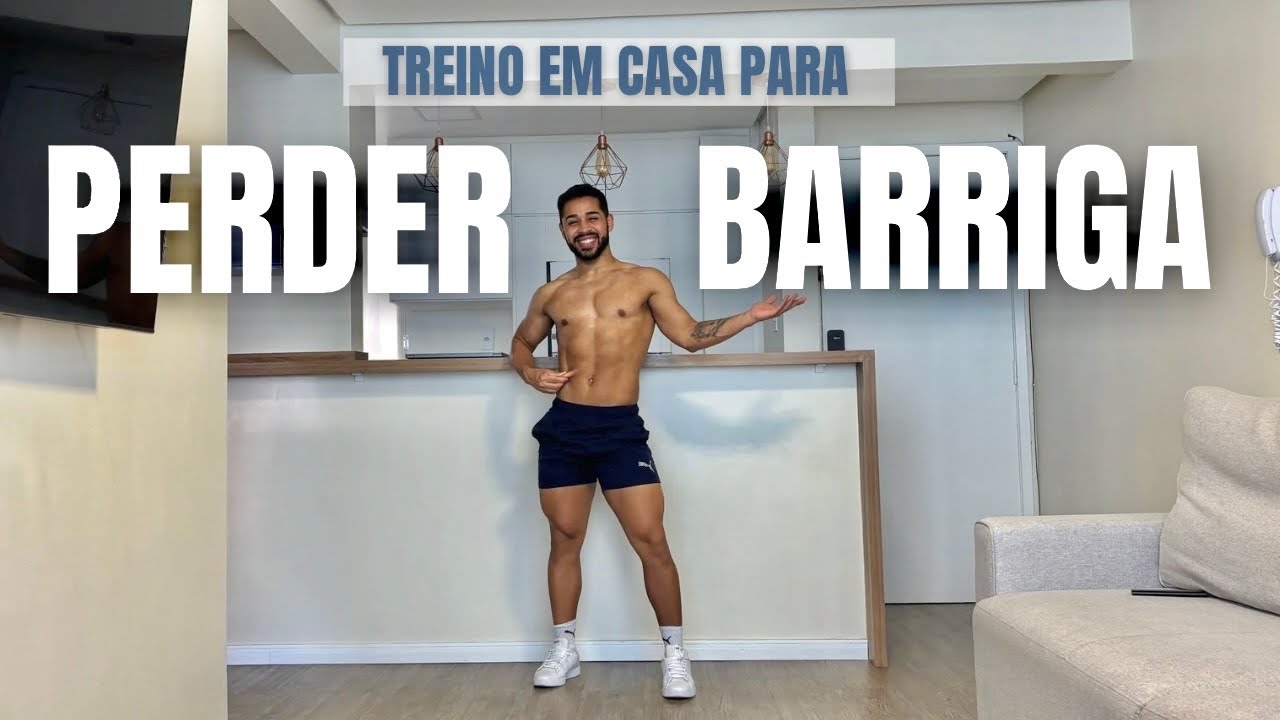 Treino em Casa Para PERDER BARRIGA | Sem Equipamentos