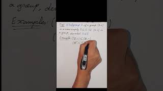 Group theory basics: Subgroups