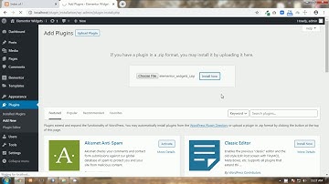 Elementor Widgets - I Installation Video