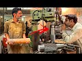 How Expert Machinist Make Pinion Gear With Iron Round Bar