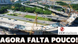 OBRAS NOVA PONTE CIDADE DE OSASCO ESTÁ NOS DETALHES FINAIS DE FECHAMENTO EM ALGUNS JÁ FORAM FECHADOS