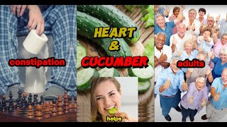 8 Surprising CUCUMBER SECRETS REVEALED for Your Heart health wellness shorts