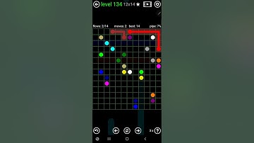How To Solve Flow Free Rectangle Pack Level 134 12x14 Board Walk Through Solution Walkthrough