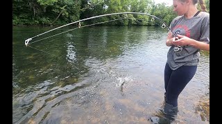 A Good Method for Beginning Trout Fishing!