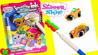 shimmer and shine princess samira magic coloring games surprises
