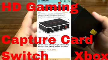 AGPTEK HD Video Capture Card From Amazon Unboxing Review & Game Play
