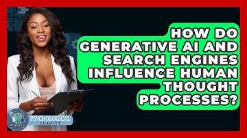 How Do Generative AI and Search Engines Influence Human Thought Processes? - Philosophy Beyond