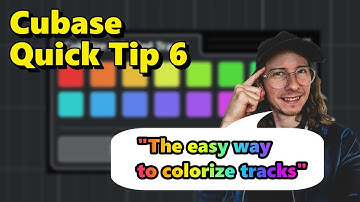 How To Colorize Tracks In CUBASE