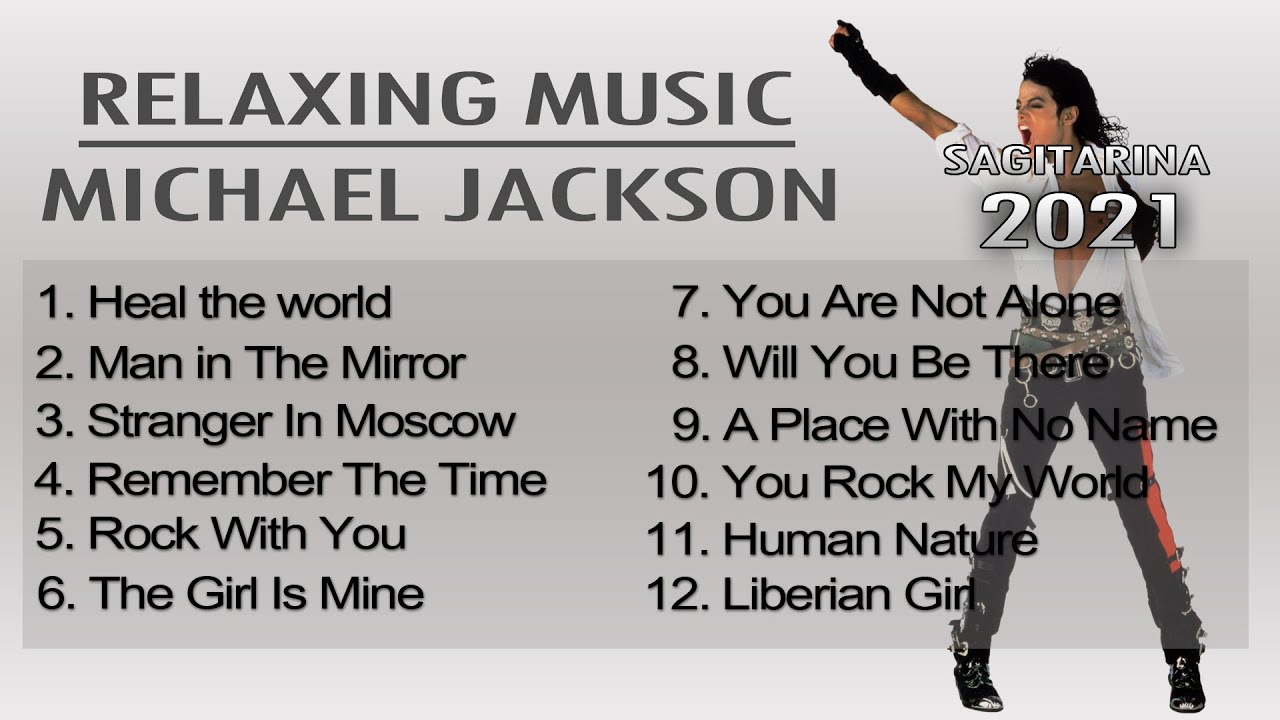 SONG COLLECTION 2021  RELAXING WITH MICHAEL JACKSON ONE HOUR