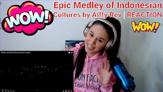 Epic Medley of Indonesian Cultures by Alffy Rev | REACTION LikeSimona