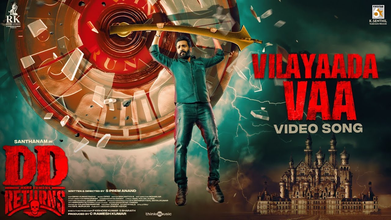 Vilayaada Vaa Music Video | DD Returns | Santhanam | Surbhi | S.Prem Anand | ofRo