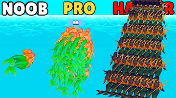 NOOB vs PRO vs HACKER in Mermaids