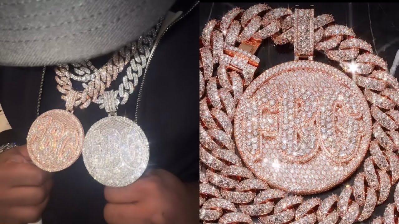 Future Just Copped Two New FBG Diamond Chains From Jewelry Unlimited👀💎💧💦