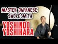Japanese Sword Master Yoshindo Yoshihara 🇯🇵 at his Workshop in Tokyo