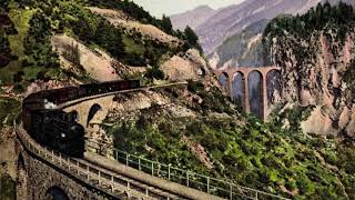 SWR 10.7.1904: Die Albulabahn fährt bis St. Moritz