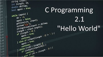 2.1 : C programming language using turbo C++ IDE