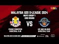 Livemalaysia u20 dleague4pmucsipenang youngsters basketballclub vs kee ming holdings basketbal