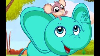 El Raton Y El Elefante Cancion Infantil Canciones Para Bebes Preescolar Tututras Tv