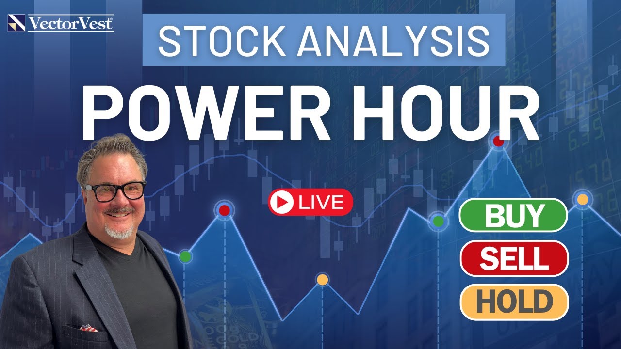 🔴 [LIVE] Stock Analysis Power Hour | VectorVest