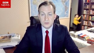 HILARIOUS! - Kids Interrupt Serious News Interview with Expert on North Korea