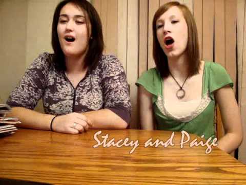 Stacey and Paige sing ALONE