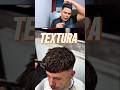 COMO DAR TEXTURA 😱#textura #shorts #barbershop #barbero #textura #barber #profesional #barberia