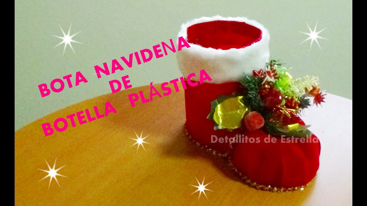 Como hacer botas de navidad