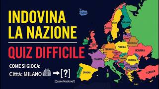 Quiz di Geografia: 🌍 Sai in che Nazione si Trovano Queste 30 Città Europee? Mettiti alla Prova! screenshot 2