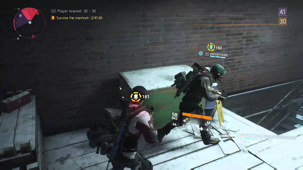 MANHUNT DARKZONE TOM CLANCY'S THE DIVISION