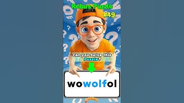 Rebus Puzzle No. 49: Can you Solve This Puzzle? #rebusoftheday #rebus #rebuspuzzles