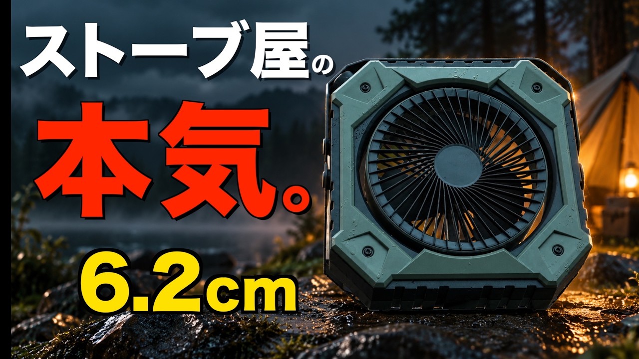 【約1.4万円、それでも買う?】トヨトミの新作キャンプ扇風機を忖度なしレビュー|GEAR MISSION FAN FM-GM14