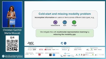 A multimodal single-branch embedding network in cold-start and missing modality scenarios
