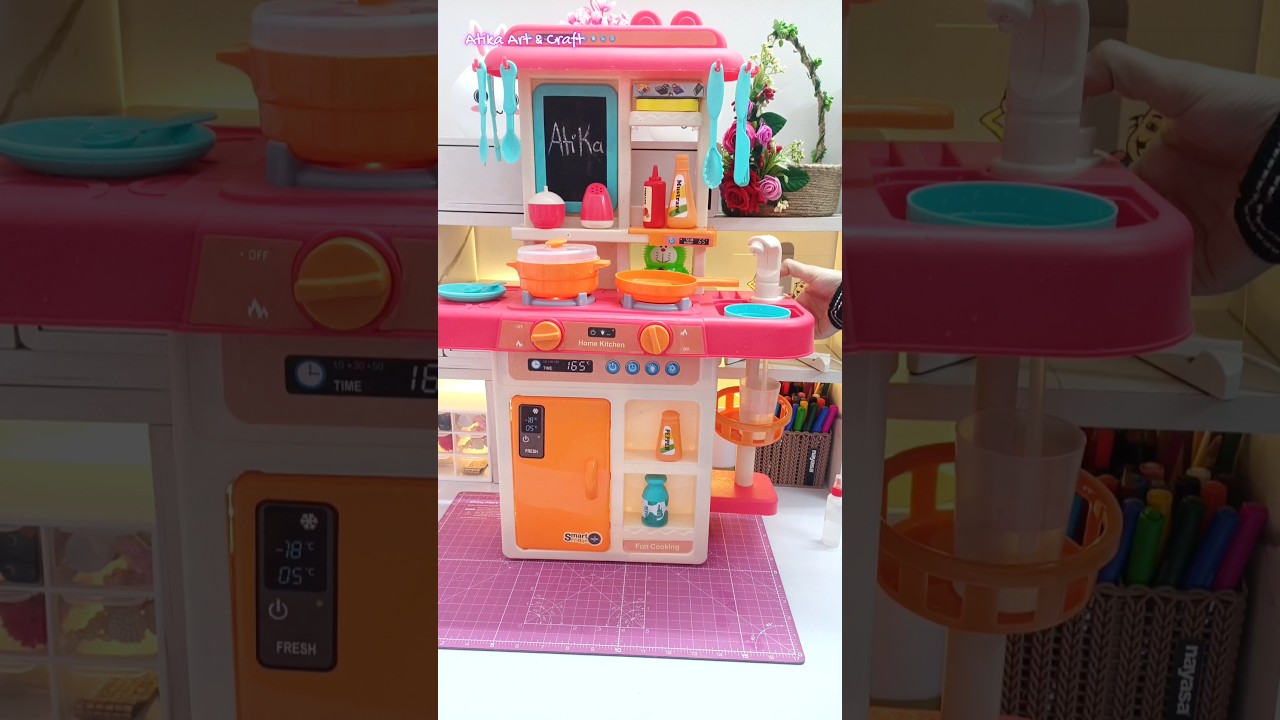 Cutest Affordable Kitchen Set Ever! 🤯💗 So Many Features 😱🔥 