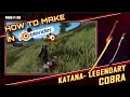 I MADE FREEFIRE KATANA LEGENDARY COBRA