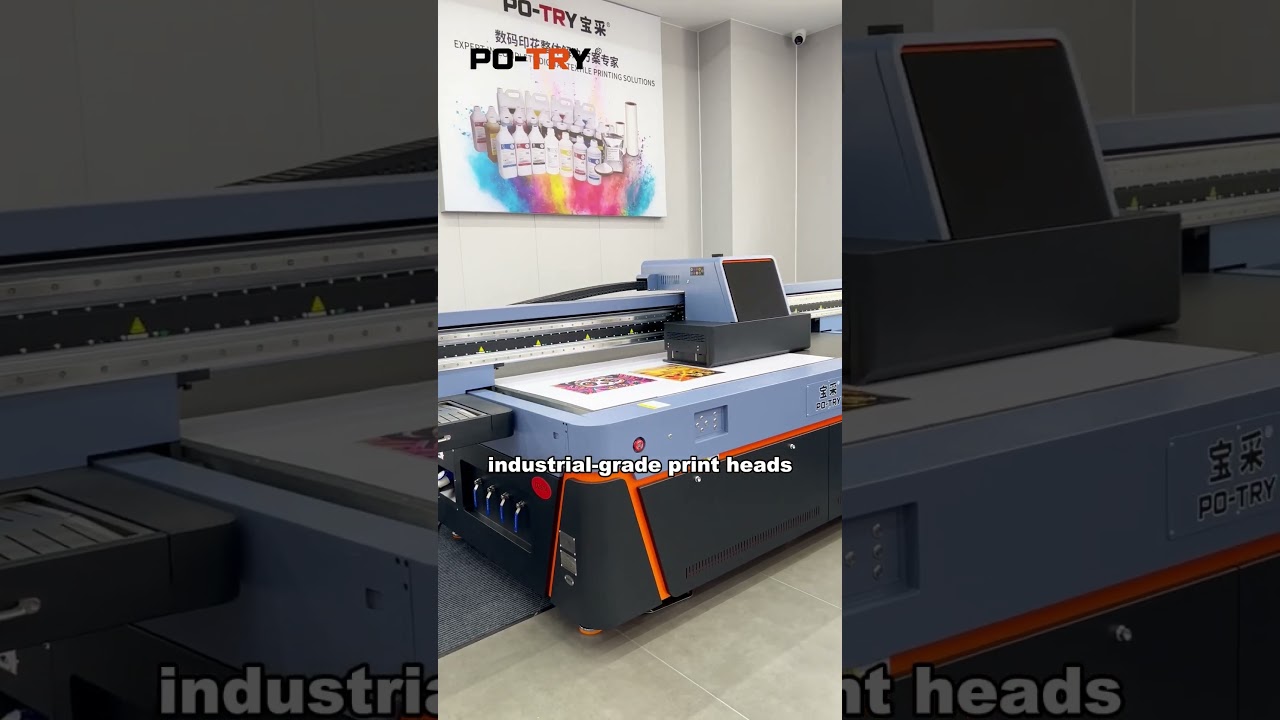 NEW ARRIVAL! PO-TRY UV Flatbed Printer