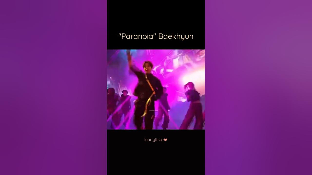 Baekhyun EXO - Paranoia (Heartsteel) Live #baekhyun #exo #shorts #exokpop