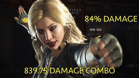 Black Canary 80% Damage Reset Combo